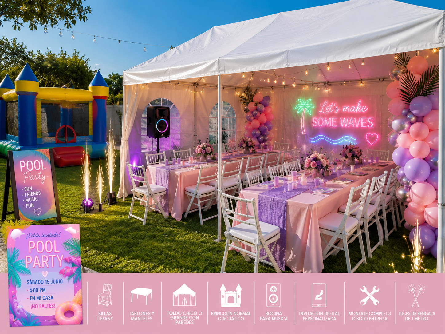 Imagen del Paquete Evento Completo - Luna Party